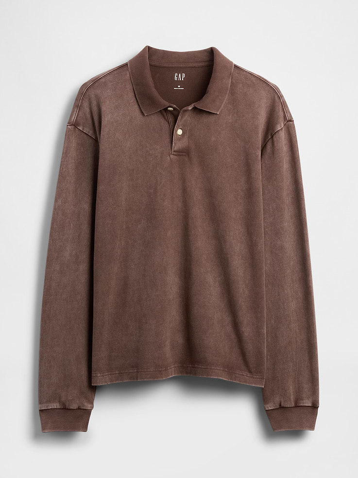 Image number 5 showing, Heavyweight Jersey Polo Shirt