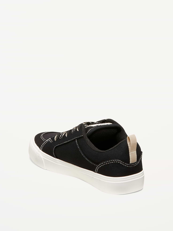 Image 3 of 4, Canvas Lace-Up Sneakers for Boys