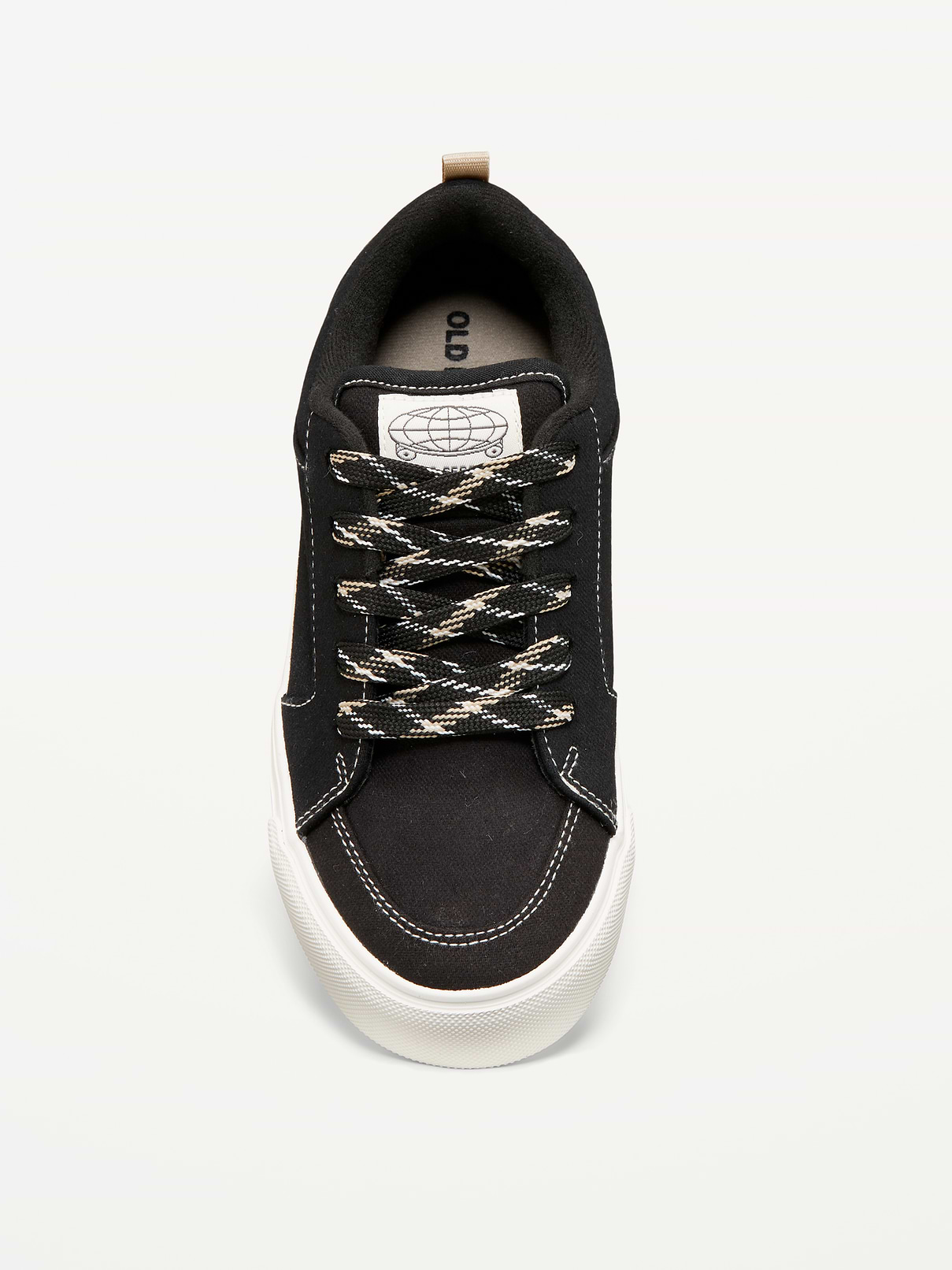 L'image numéro 2 présente Chaussures de sport à lacets en toile pour garçon