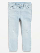 L'image numéro 1 présente Jegging Rockstar à extensibilité 360° à taille haute pour toute-petite fille