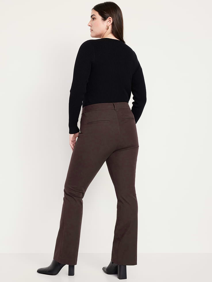 Image number 6 showing, High-Waisted Pixie Flare Pants