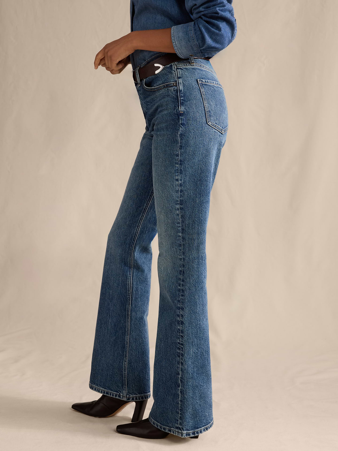 Image number 4 showing, High-Rise Bootcut Jean