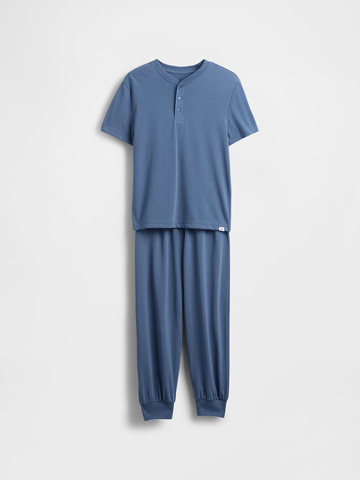 Image number 1 showing, Kids Recycled PJ Jogger Set