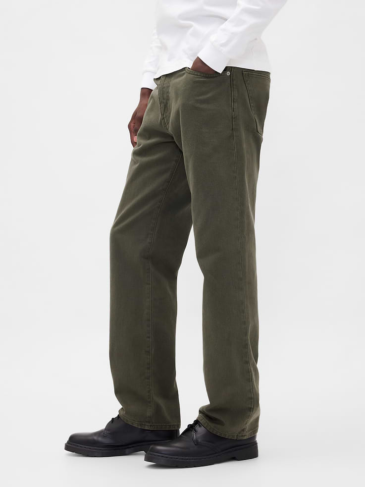 Image number 2 showing, Relaxed Straight Jeans