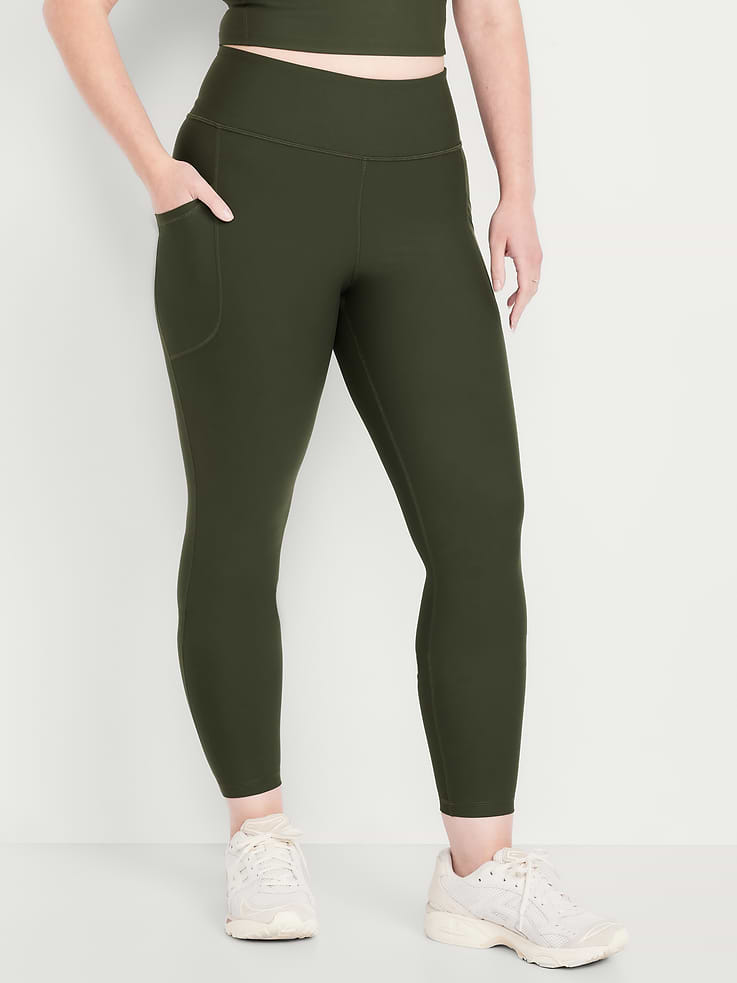 Image number 5 showing, High-Waisted PowerSoft 7/8 Pocket Leggings