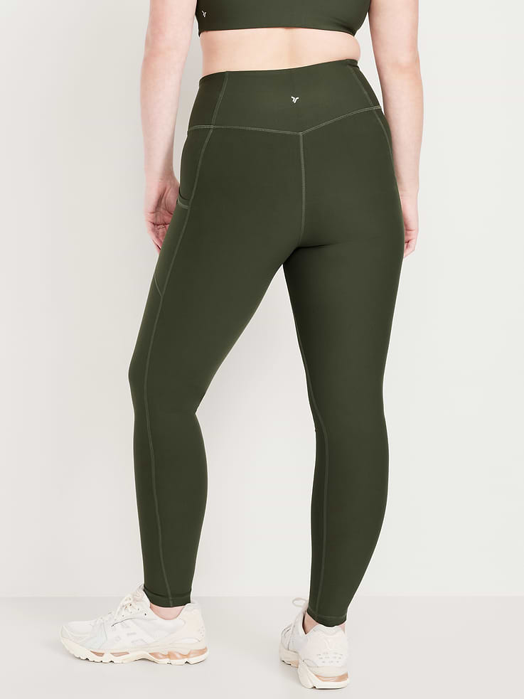 L'image numéro 5 présente Legging PowerSoft pleine longueur à poche à taille haute