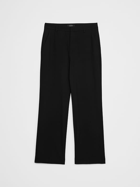 Straight High-Rise Sculpted Trouser
