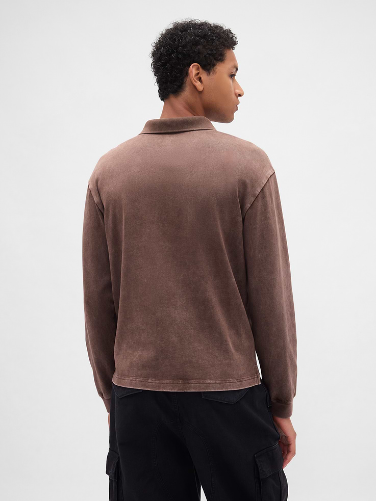 Image number 3 showing, Heavyweight Jersey Polo Shirt