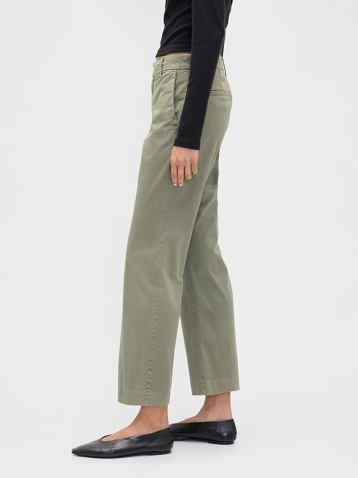 Image number 3 showing, Mid Rise Khakis