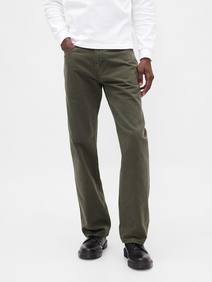 Image number 2 showing, Relaxed Straight Jeans
