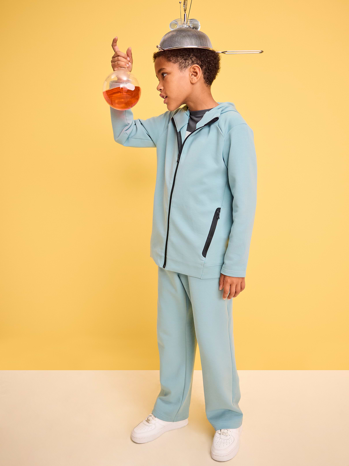 Image number 1 showing, Dynamic Fleece Straight-Leg Sweatpants for Boys