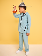 Image number 1 showing, Dynamic Fleece Straight-Leg Sweatpants for Boys
