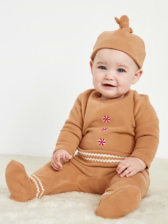 Microfleece Graphic 3-Piece Layette Set for Baby