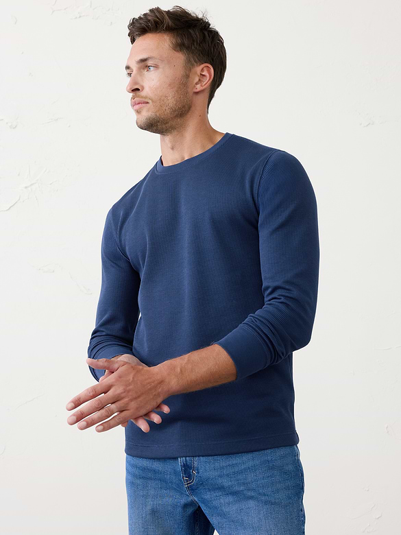 Waffle Knit Top