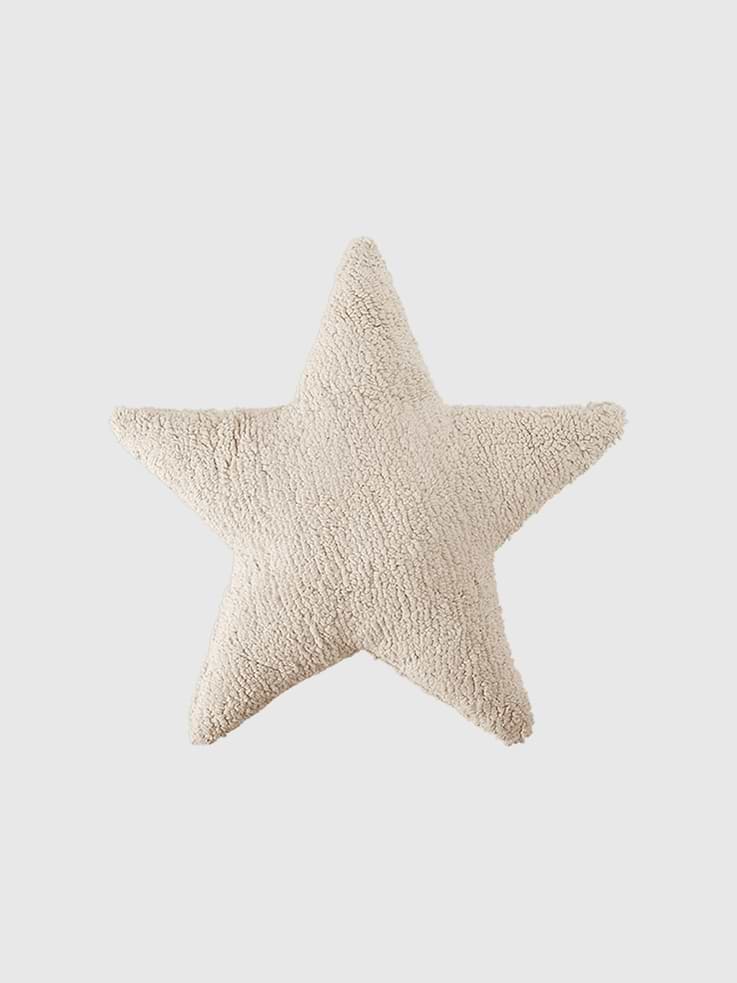 Image number 1 showing, Lorena Canals Cushion Star Beige