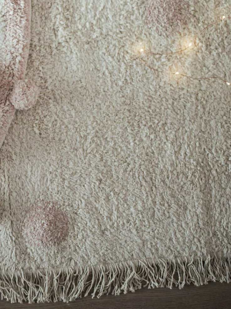 Image number 3 showing, Lorena Canals Washable Rug Hippy Dots Vintage Nude