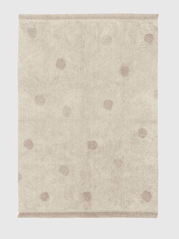 Image number 1 showing, Lorena Canals Washable Rug Hippy Dots Vintage Nude
