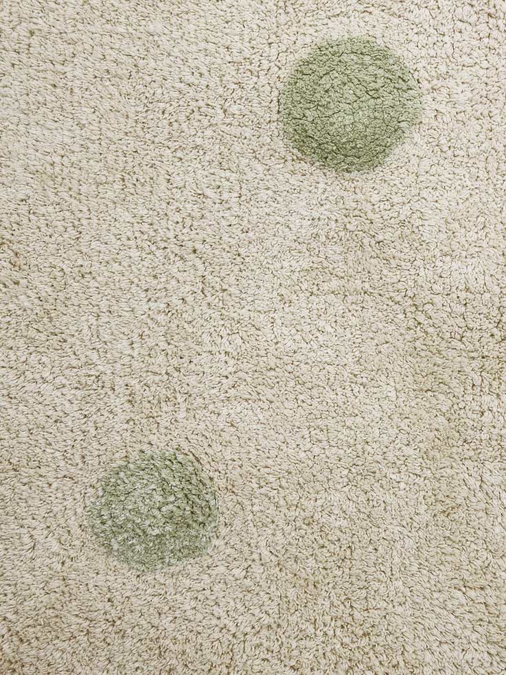 Image number 4 showing, Lorena Canals Washable Rug Hippy Dots Olive