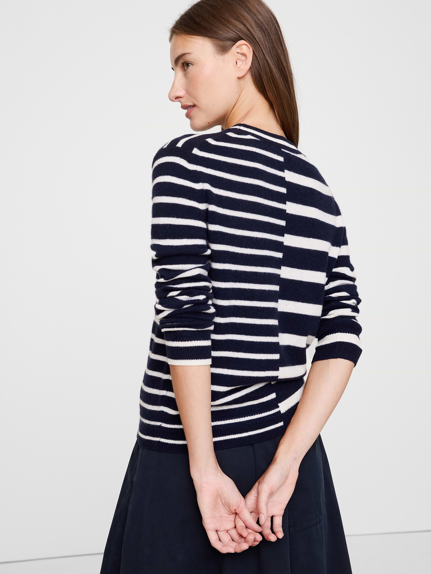 Image number 2 showing, Lightweight Cashmere Crew-Neck Sweater