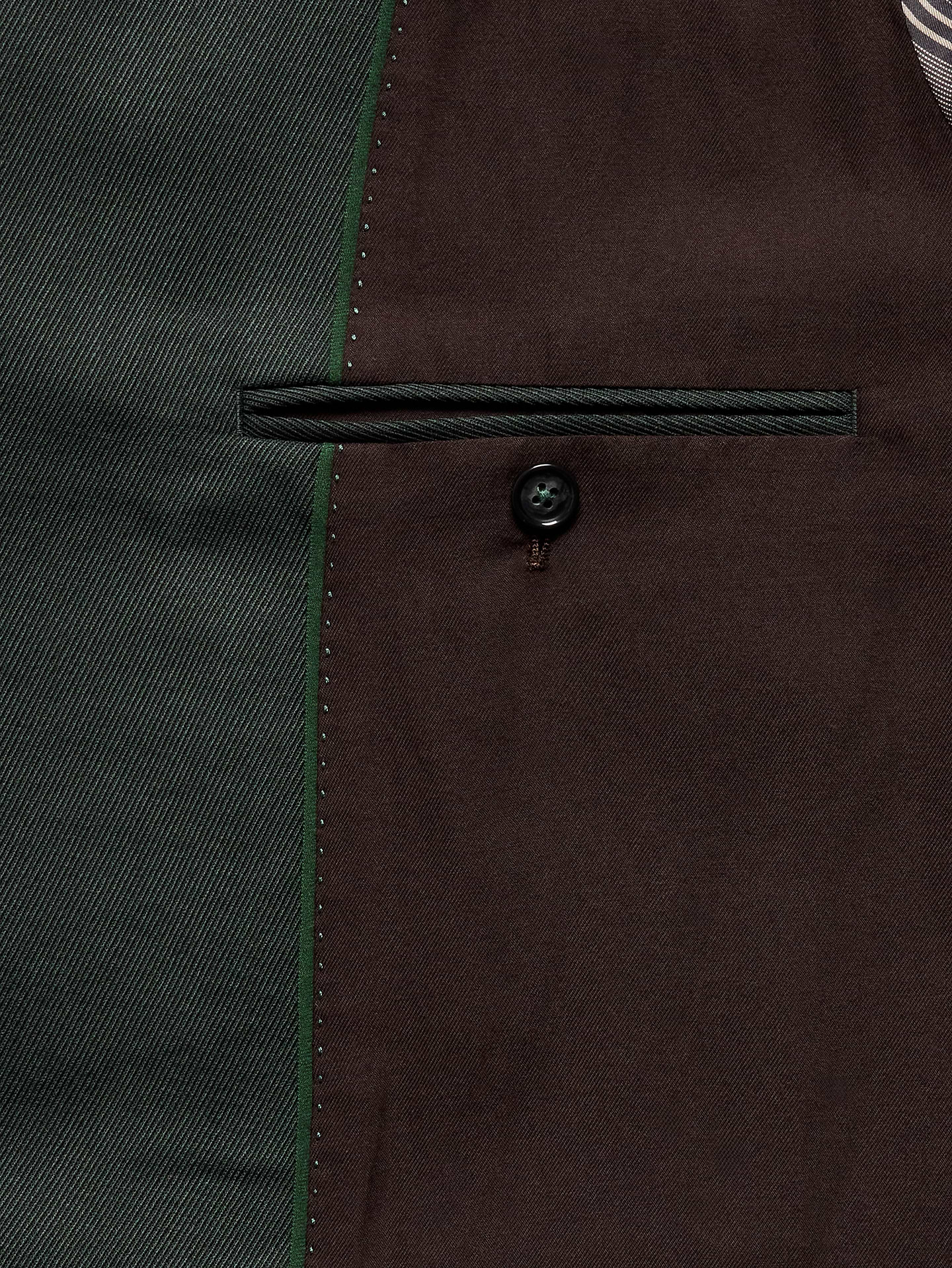 Image number 7 showing, Relaxed Green Twill Suit Jacket