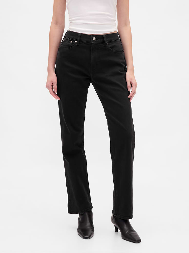 Image number 2 showing, High Rise '90s Slim Straight Jeans