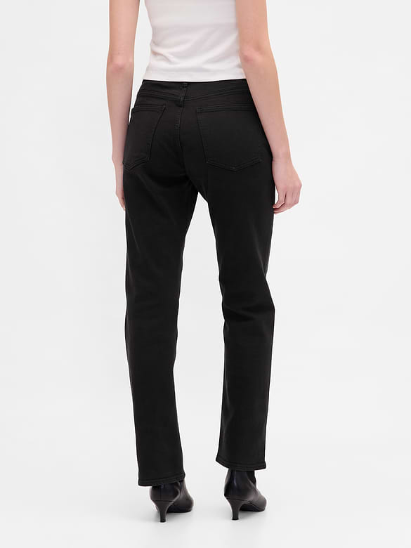 High Rise '90s Slim Straight Jeans