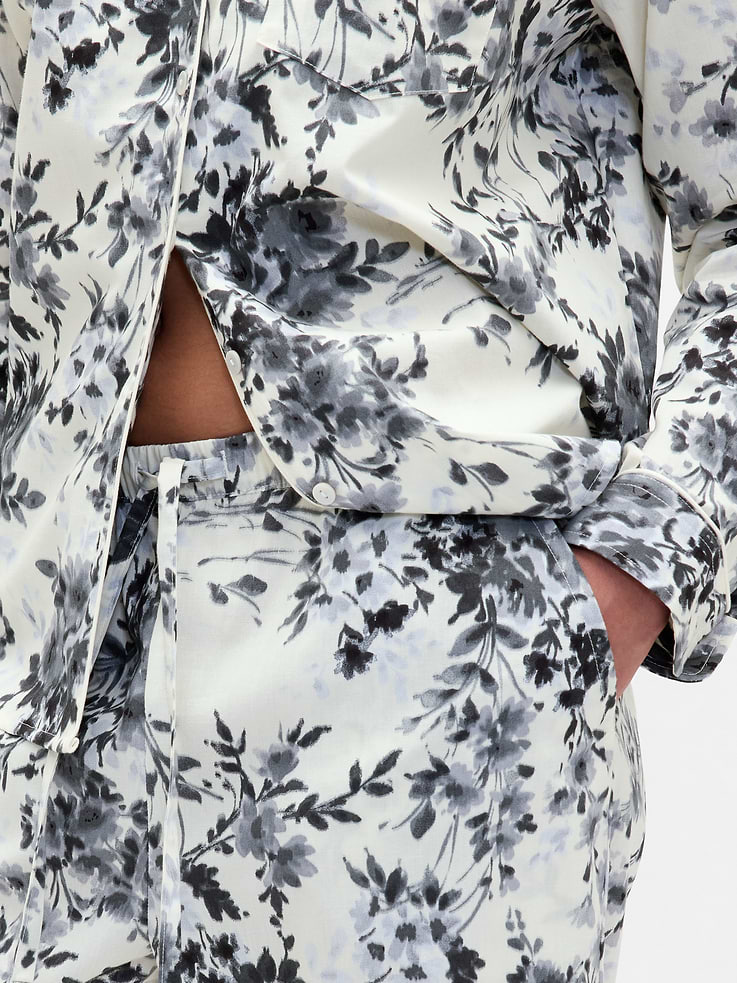 Image number 5 showing, Poplin PJ Pants