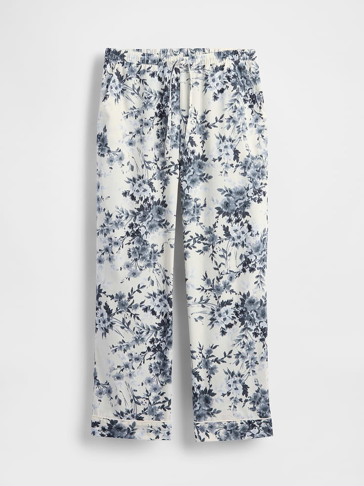 Image number 6 showing, Poplin PJ Pants