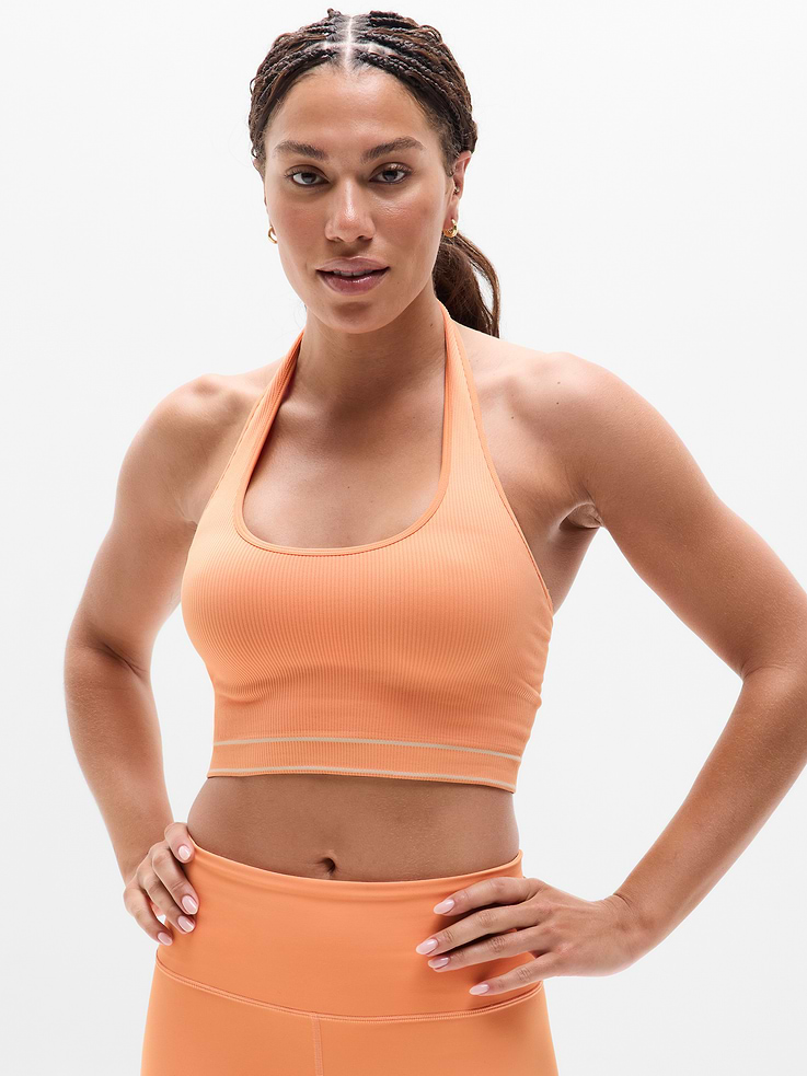 Image number 1 showing, Recharge Rib Seamless Halter