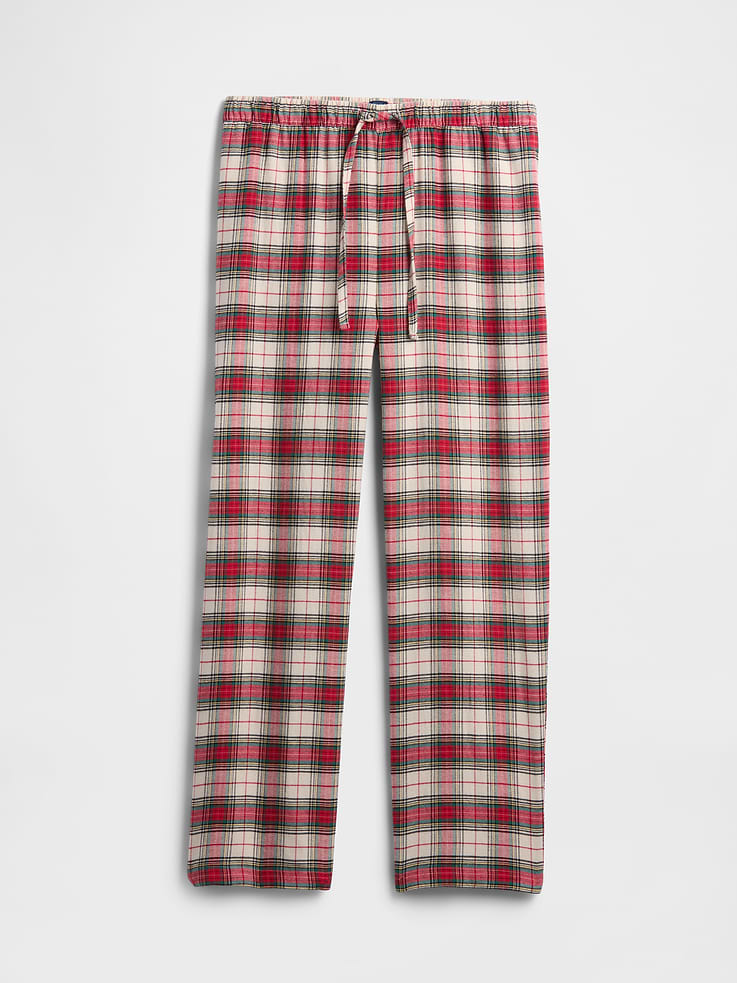 Image 4 of 4, Flannel Pull-On PJ Pants
