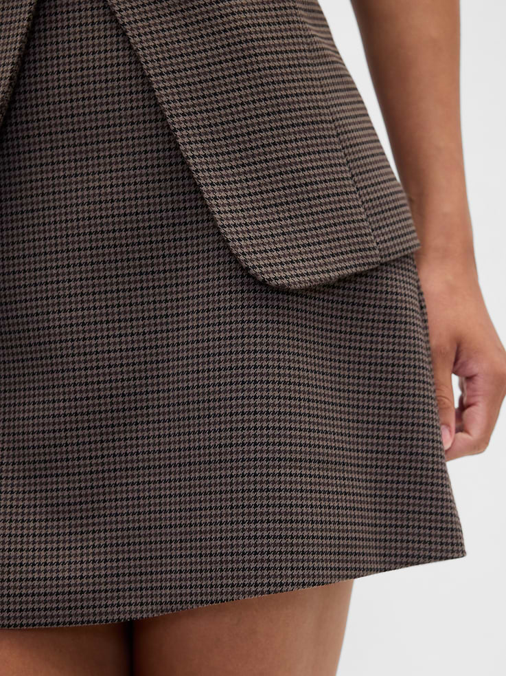 Image number 4 showing, Recycled Pull-On Mini Skirt