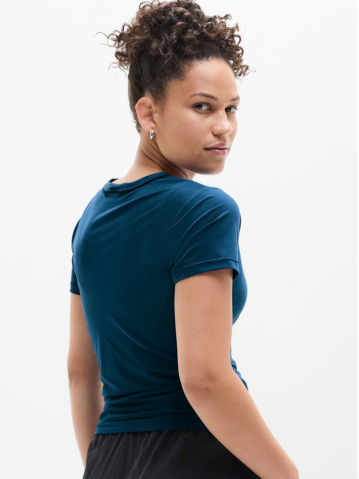 Image 6 of 6, Sheer Mesh Tee
