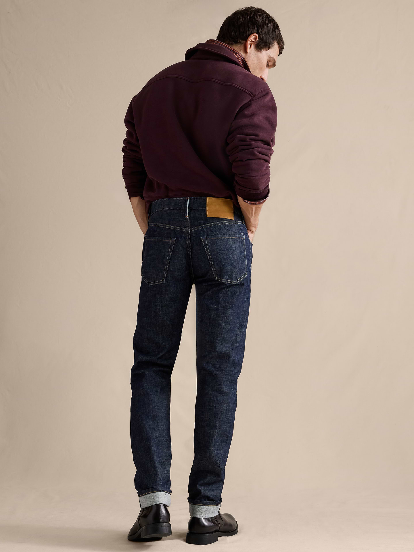 Image number 2 showing, Slim Selvedge Jean