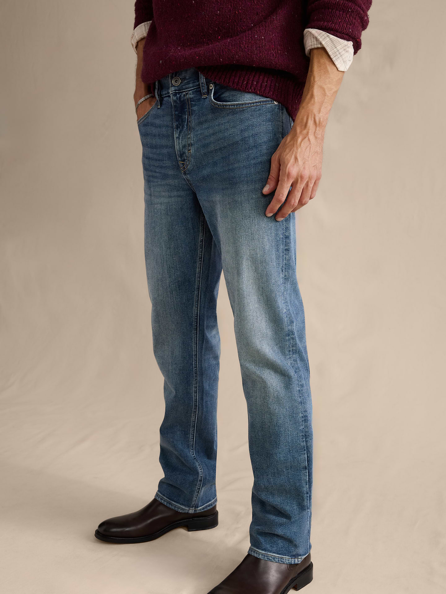 Image number 4 showing, Straight Luxe Traveler Jean