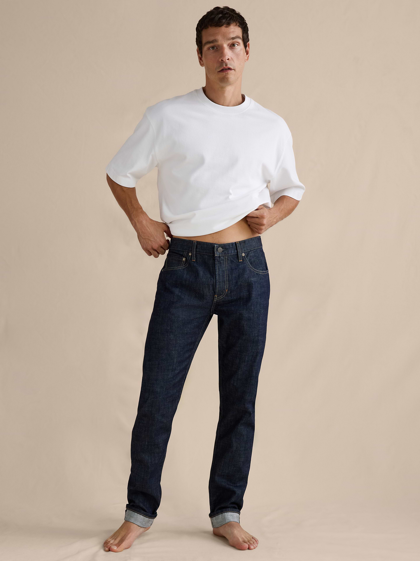 Image number 4 showing, Slim Selvedge Jean