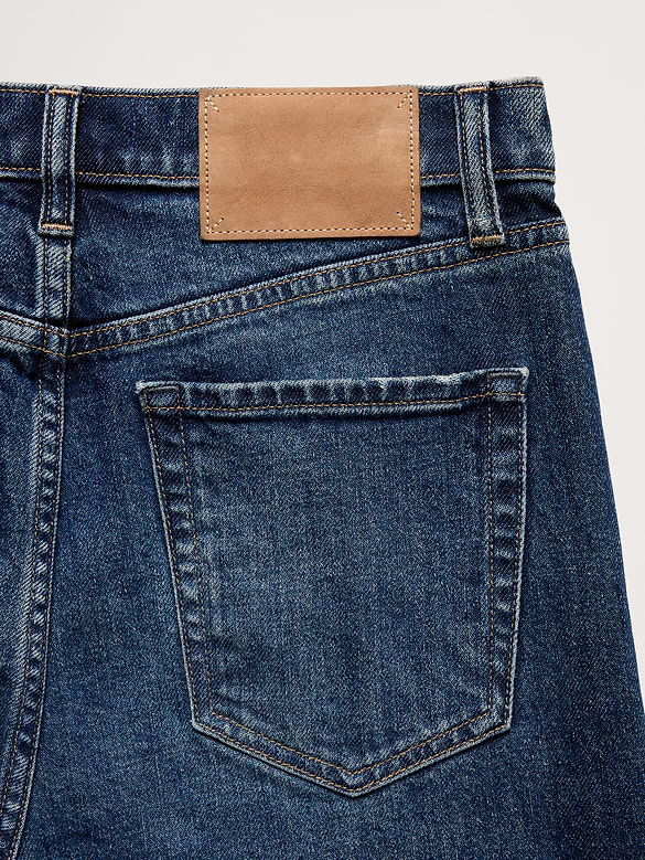 High-Rise 90S Straight Jean