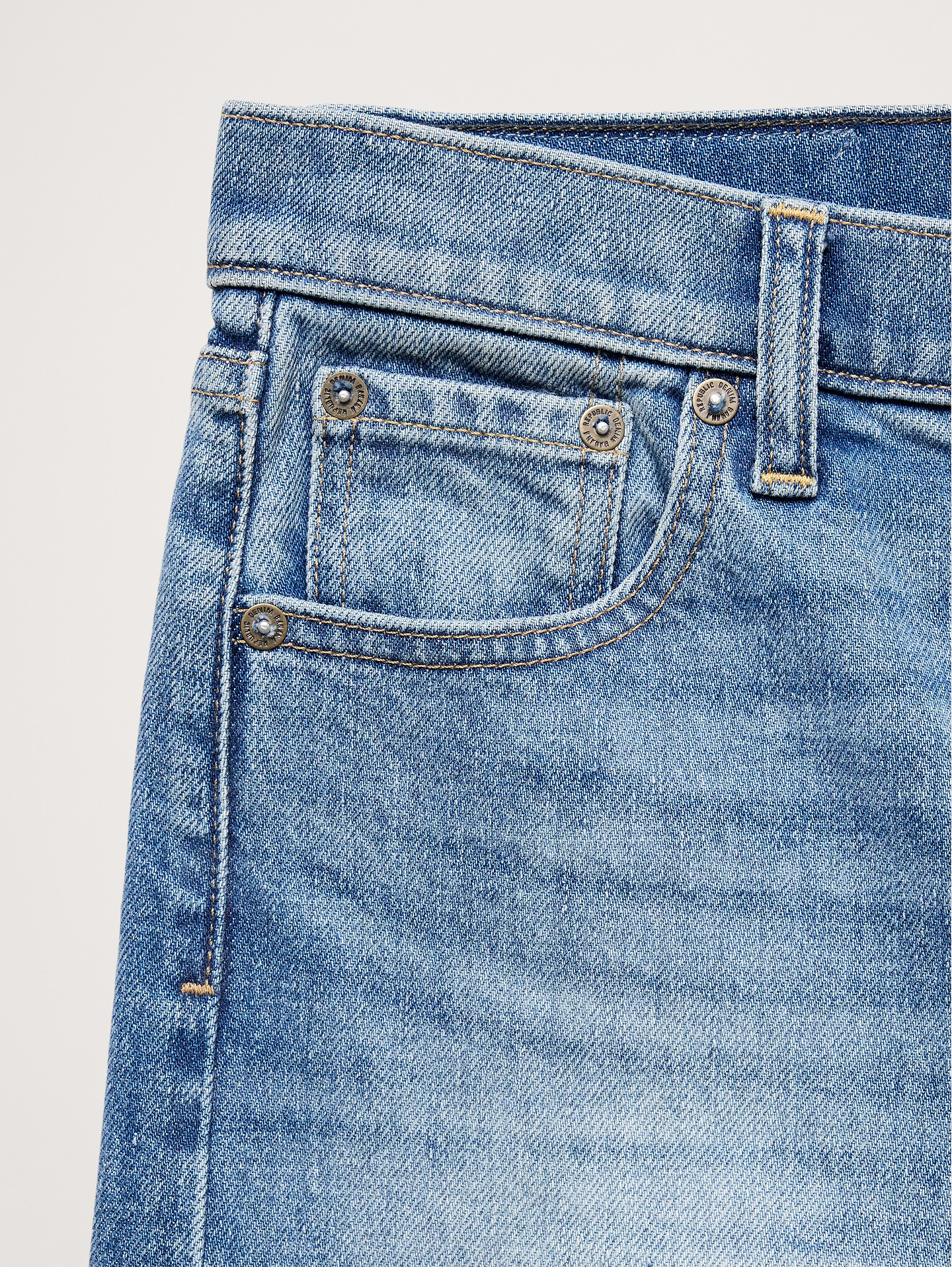 Image number 5 showing, High-Rise 90S Straight Jean