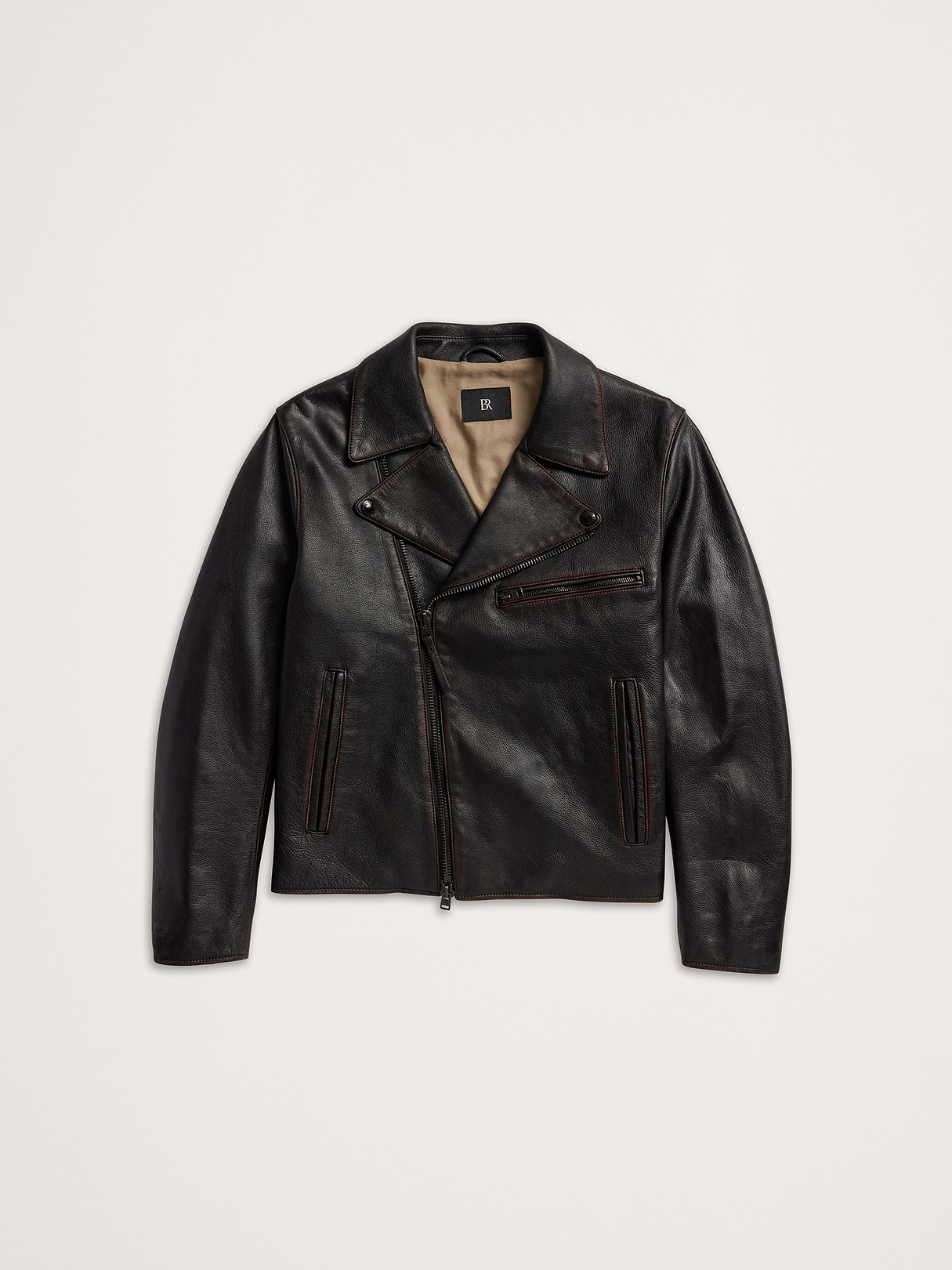 Leather Moto Jacket | Banana Republic
