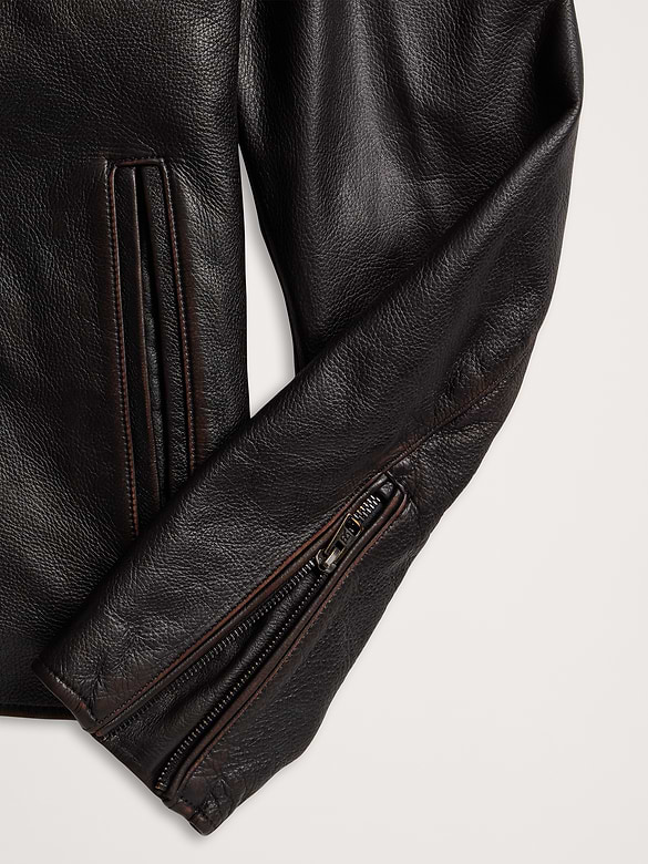 Leather Moto Jacket