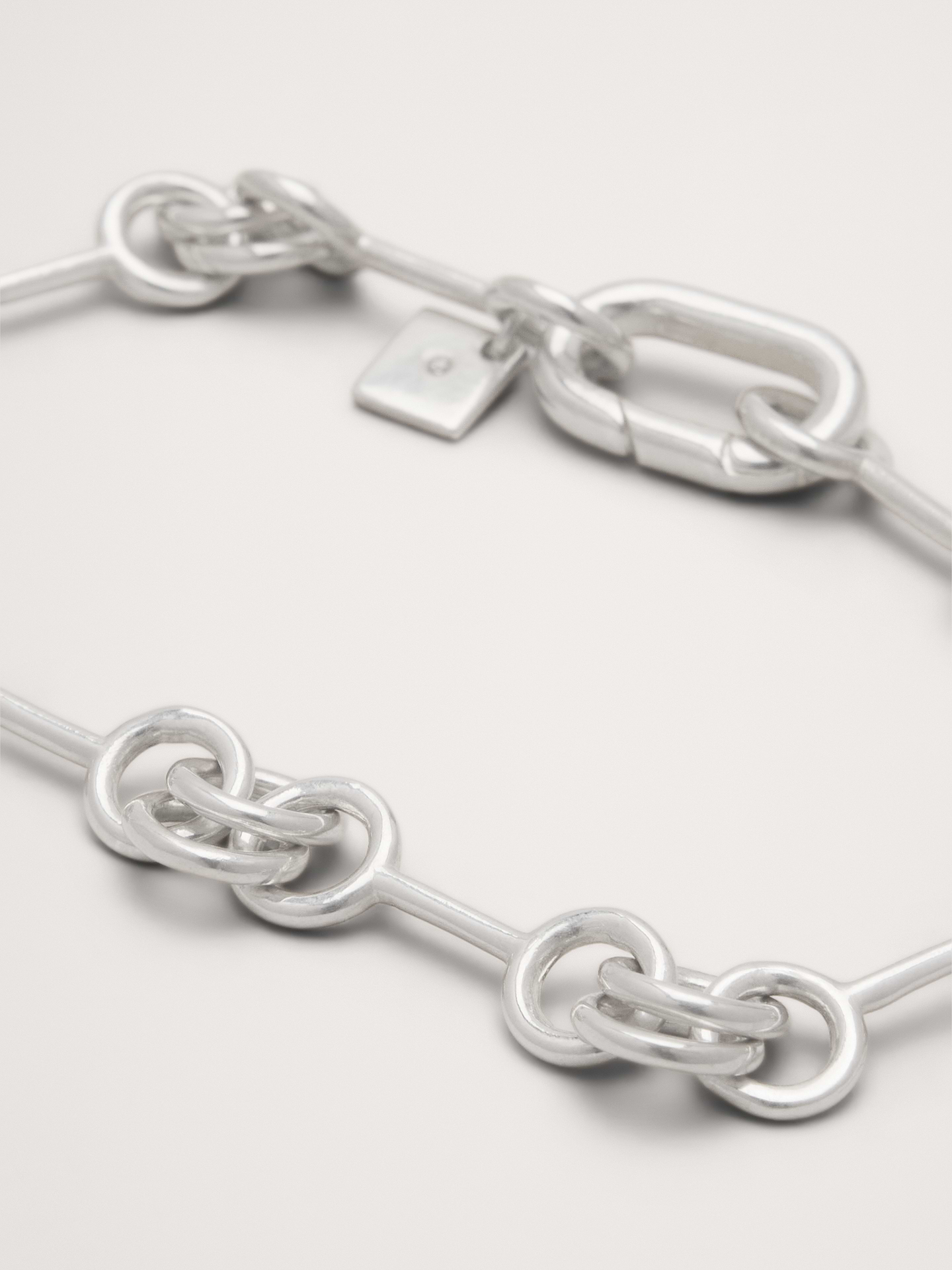 Image number 3 showing, Double Ring Chain Bracelet