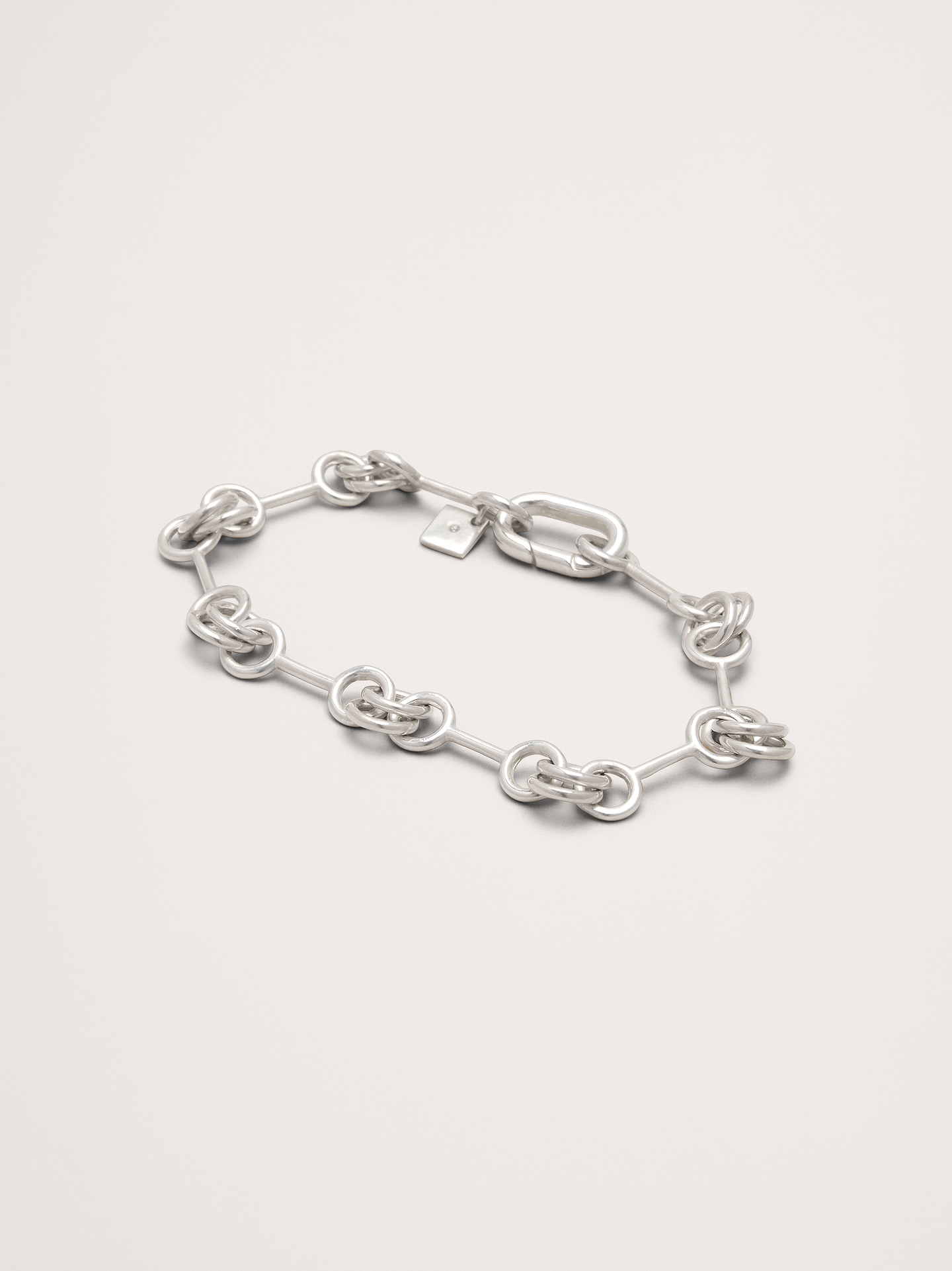 Image number 1 showing, Double Ring Chain Bracelet