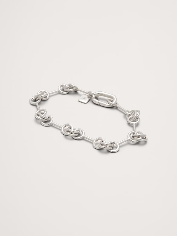 Double Ring Chain Bracelet