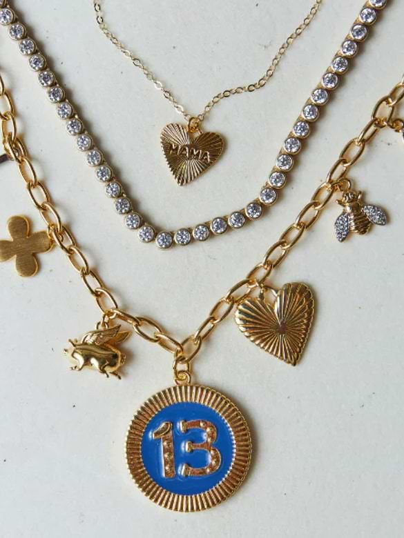 HART Dainty Heart MAMA Necklace