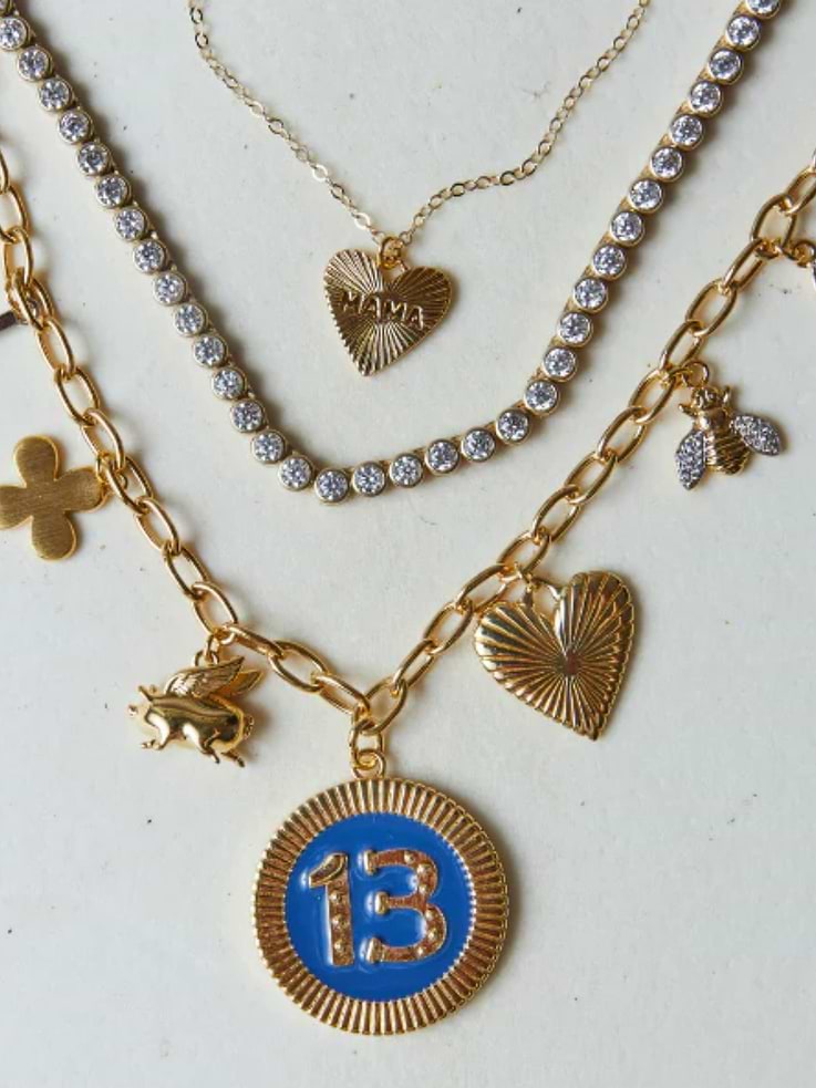 Image number 4 showing, HART Dainty Heart MAMA Necklace