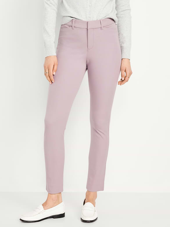 High-Waisted Pixie Skinny Ankle Pants