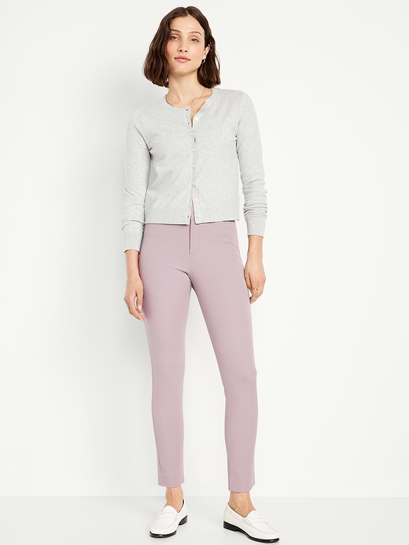 High-Waisted Pixie Skinny Ankle Pants