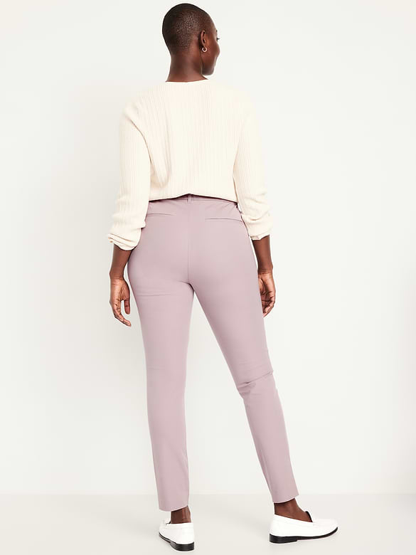 High-Waisted Pixie Skinny Ankle Pants