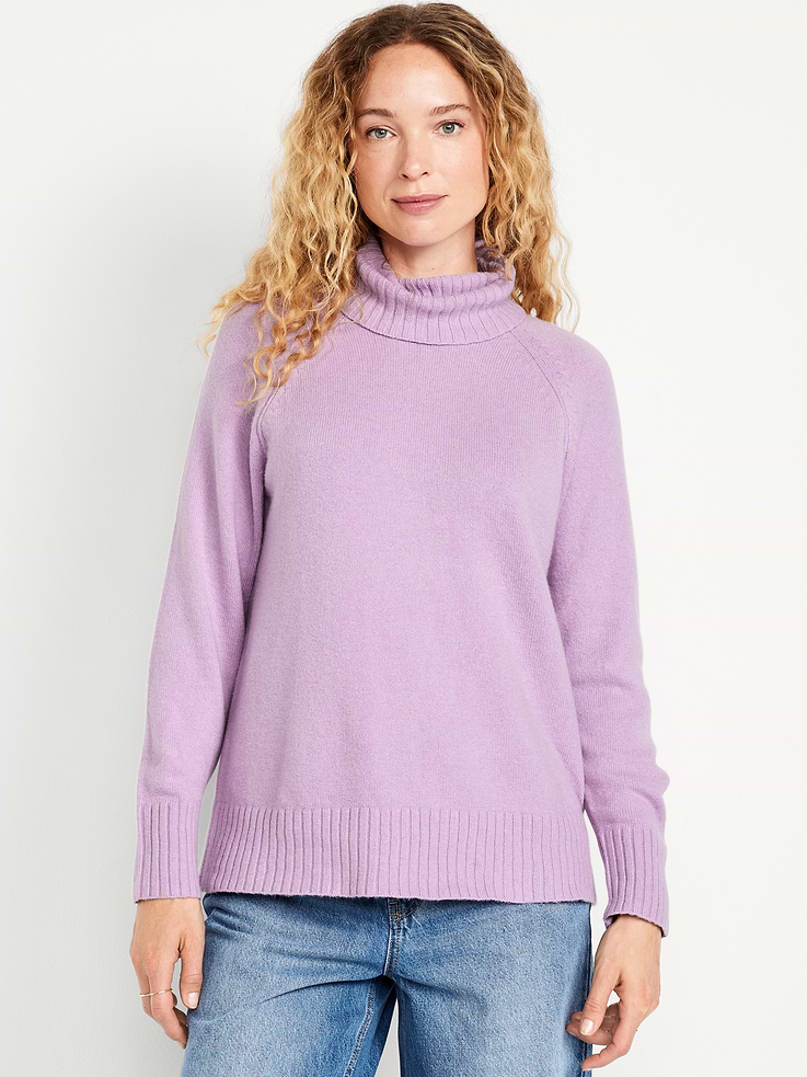Image number 1 showing, SoSoft Turtleneck Sweater