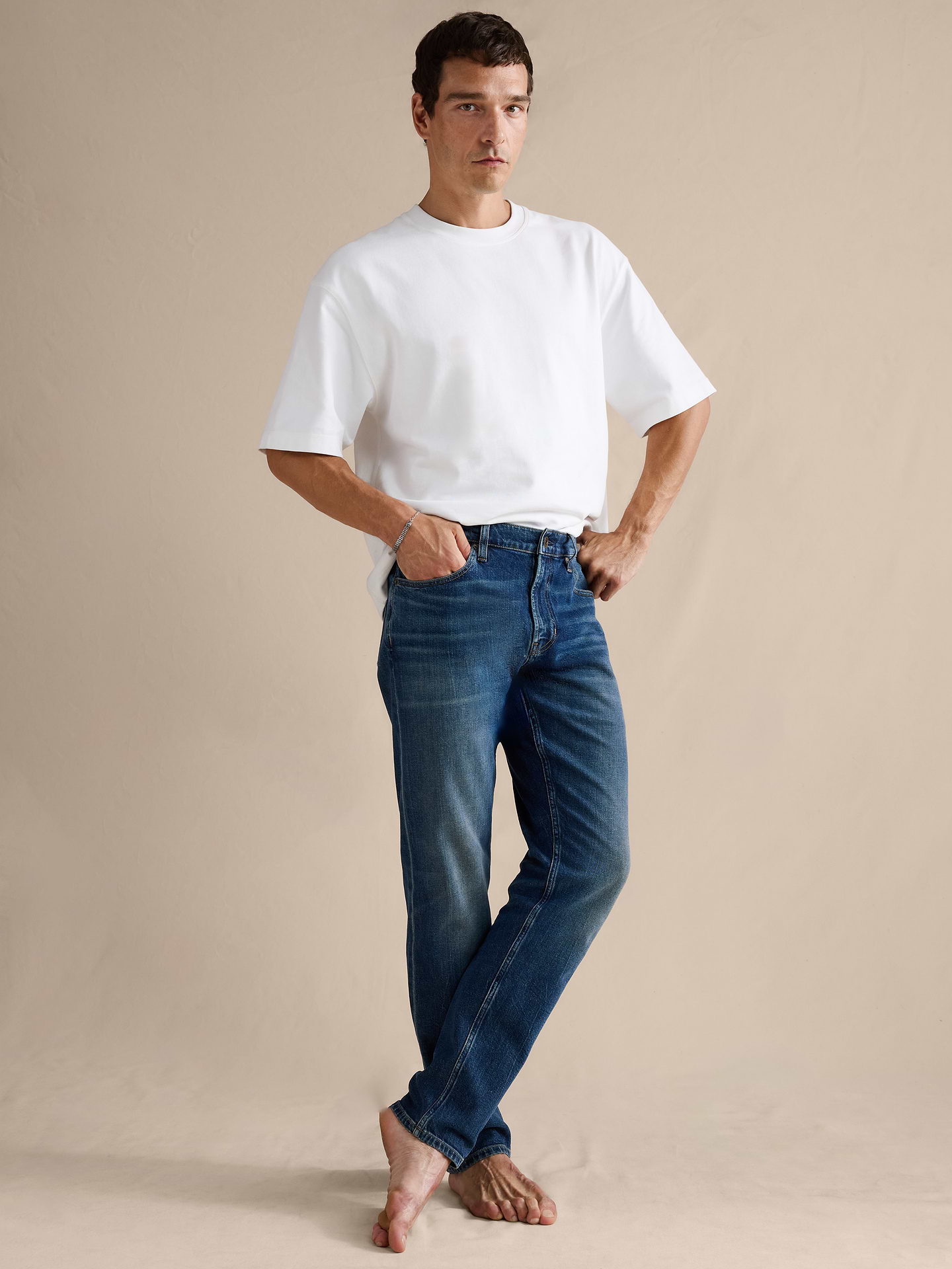 Image number 5 showing, Slim Authentic Denim