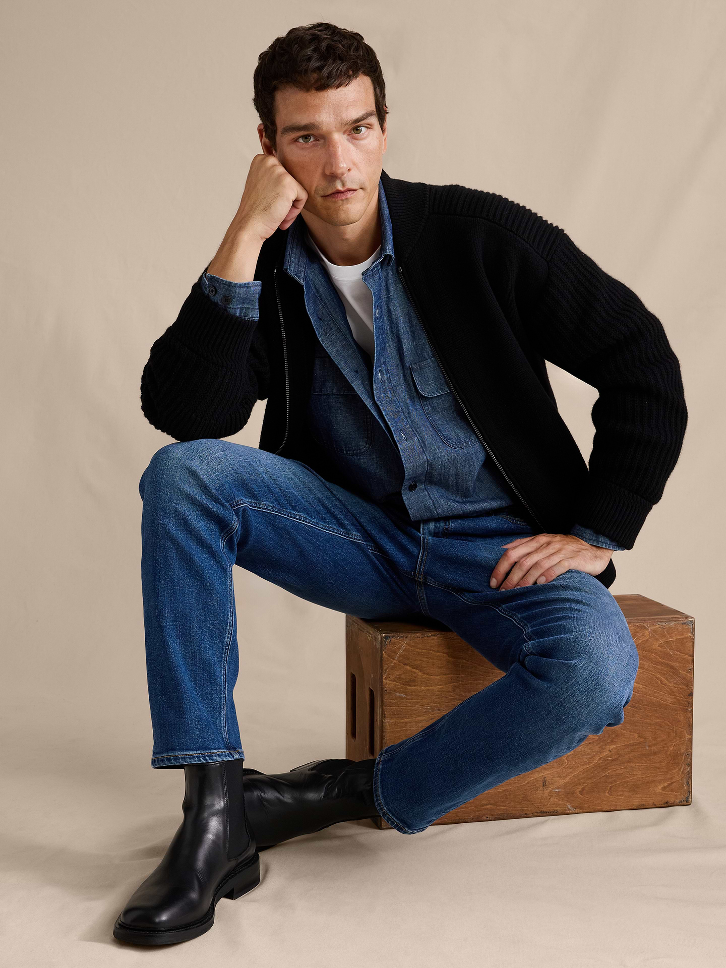 Image number 4 showing, Athletic Luxe Traveler Jean